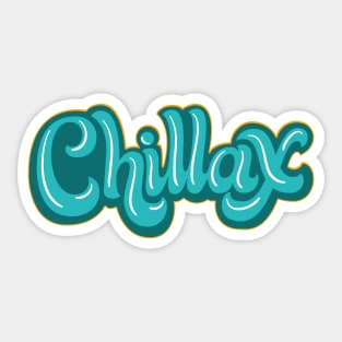 Chillin Sticker